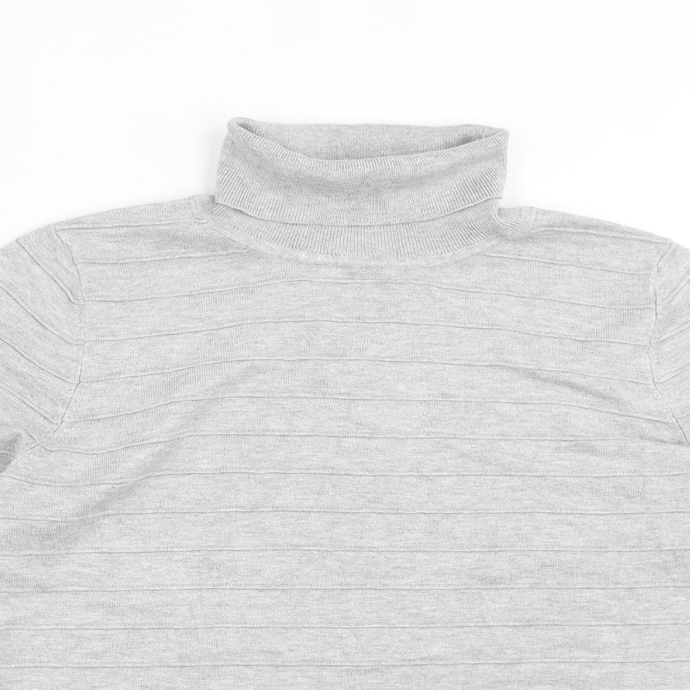 Womens UK Size M Bonmarché Grey Pullover Jumper