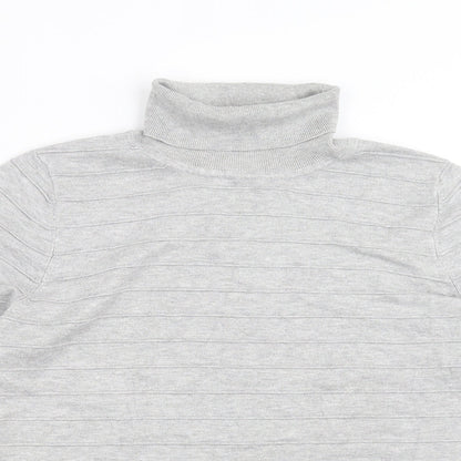 Womens UK Size M Bonmarché Grey Pullover Jumper