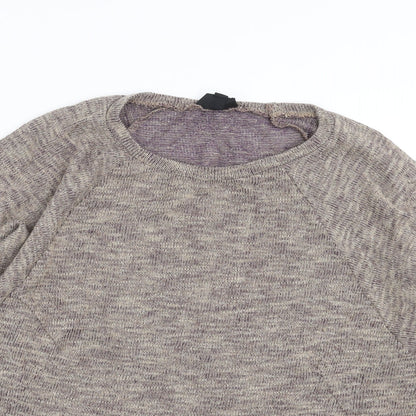 Womens UK Size 10 Topshop Beige Pullover Jumper