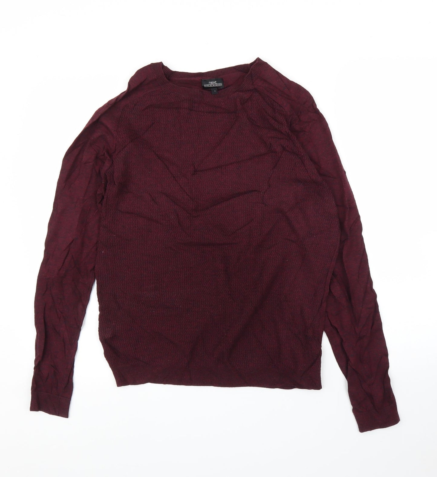 NEXT Mens Purple   Pullover Jumper Size S