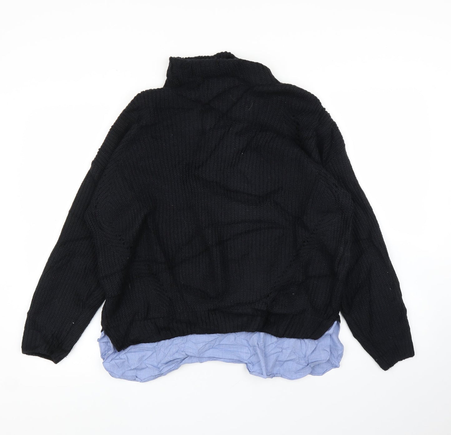 George Mens Black   Pullover Jumper Size M