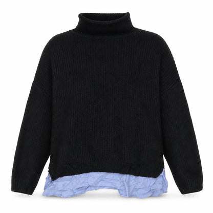 Mens UK Size M George Black Pullover Jumper