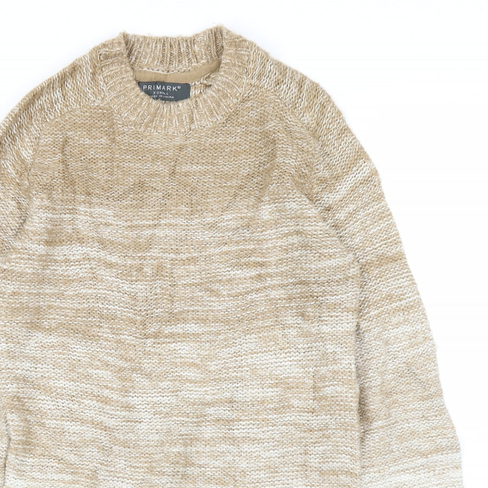 Primark Womens Beige   Pullover Jumper Size XS