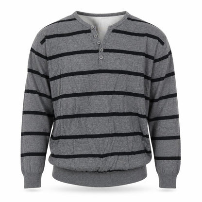 Mens UK Size L BHS Grey Pullover Jumper
