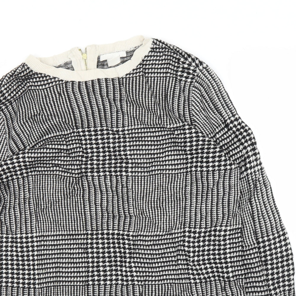 Womens UK Size L H&M Black Pullover Jumper