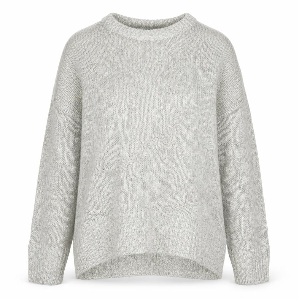 Womens UK Size S New Look Grey Pullover Jumper