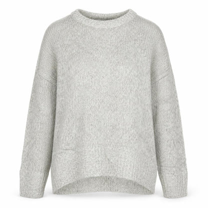 Womens UK Size S New Look Grey Pullover Jumper