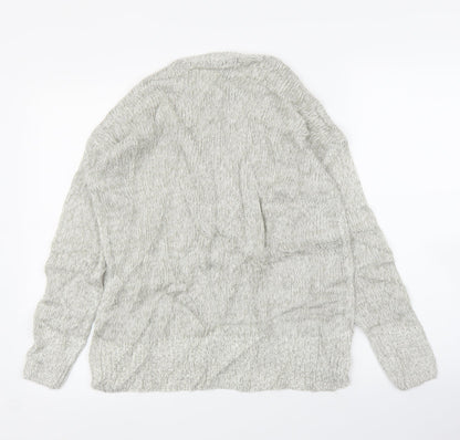 Womens UK Size S New Look Grey Pullover Jumper
