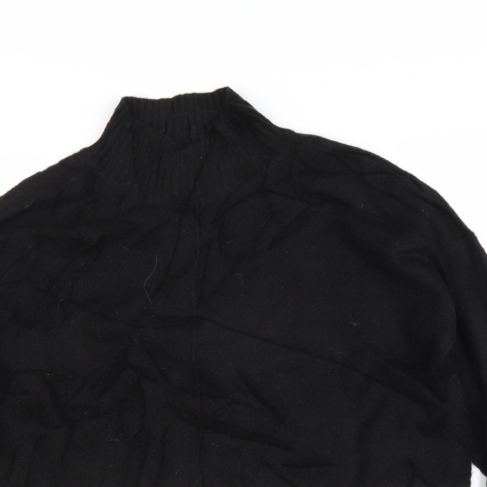 Womens UK Size M Oasis Black Pullover Jumper