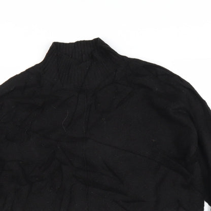 Womens UK Size M Oasis Black Pullover Jumper