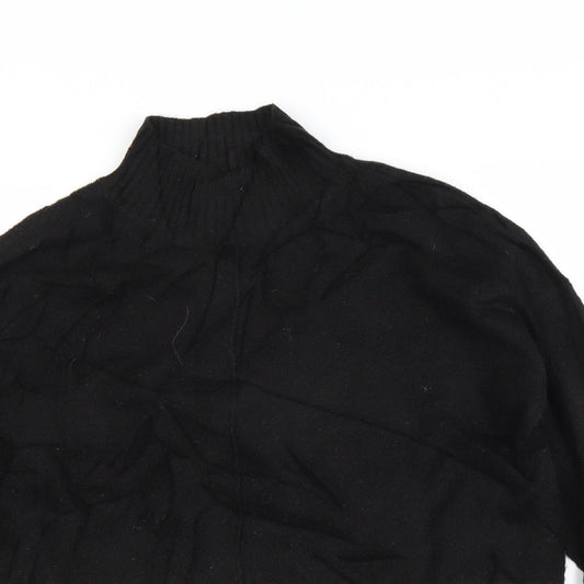 Womens UK Size M Oasis Black Pullover Jumper