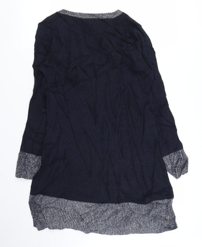 Halogen Womens Blue   Tunic Blouse Size S
