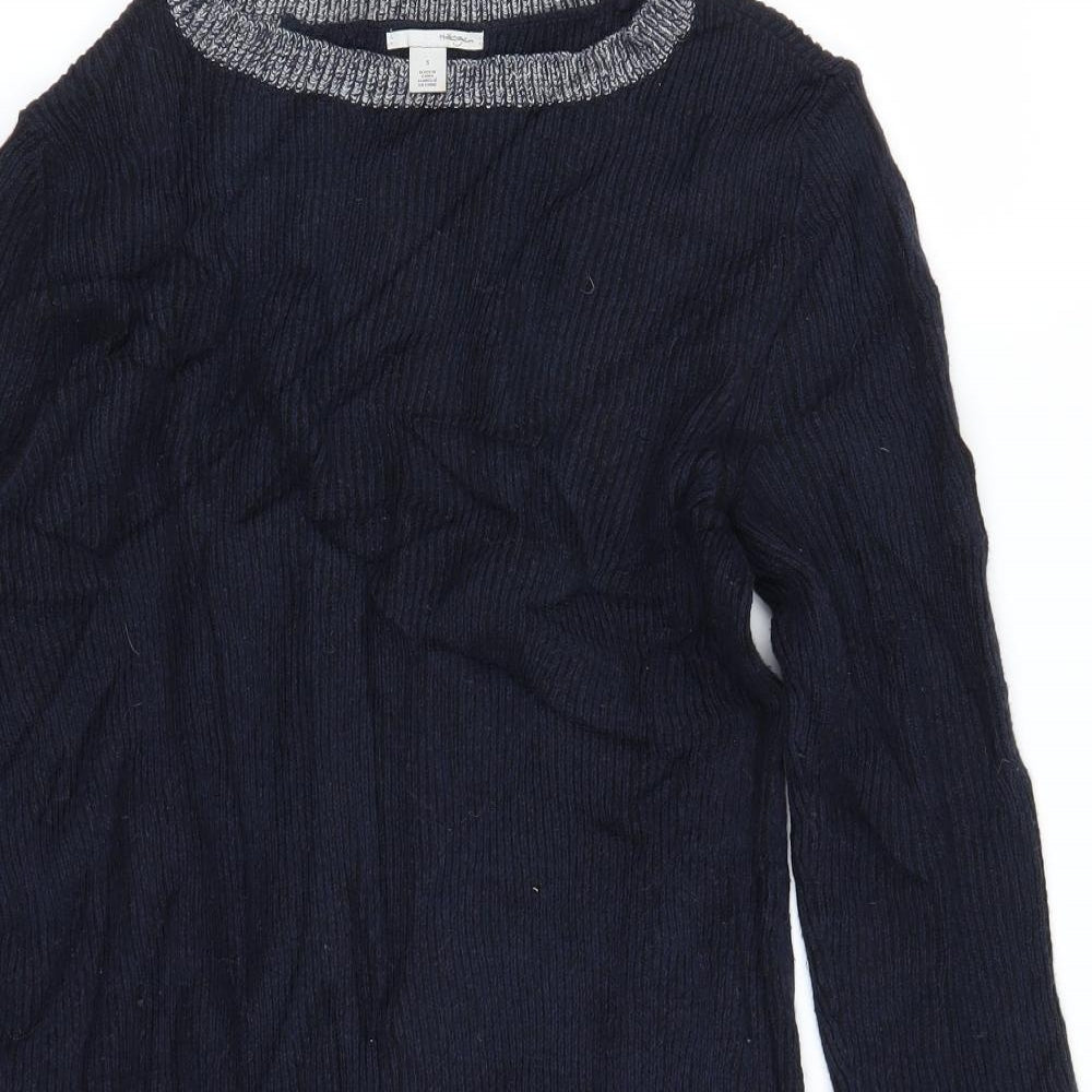 Halogen Womens Blue   Tunic Blouse Size S