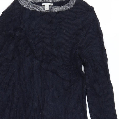 Halogen Womens Blue   Tunic Blouse Size S