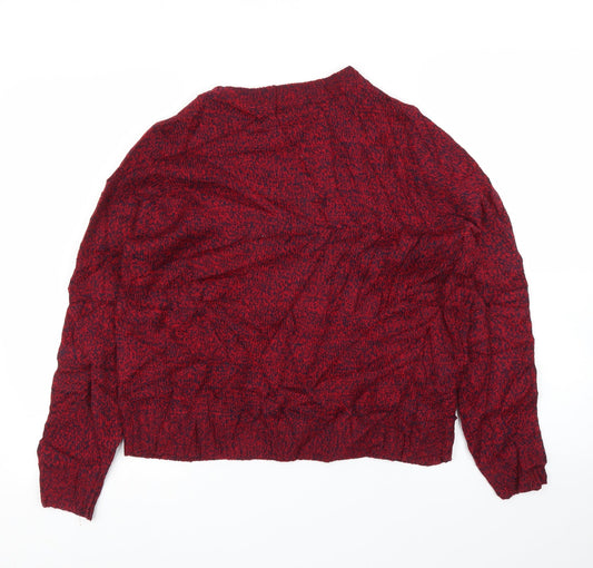 Womens UK Size M H&M Purple Pullover Jumper