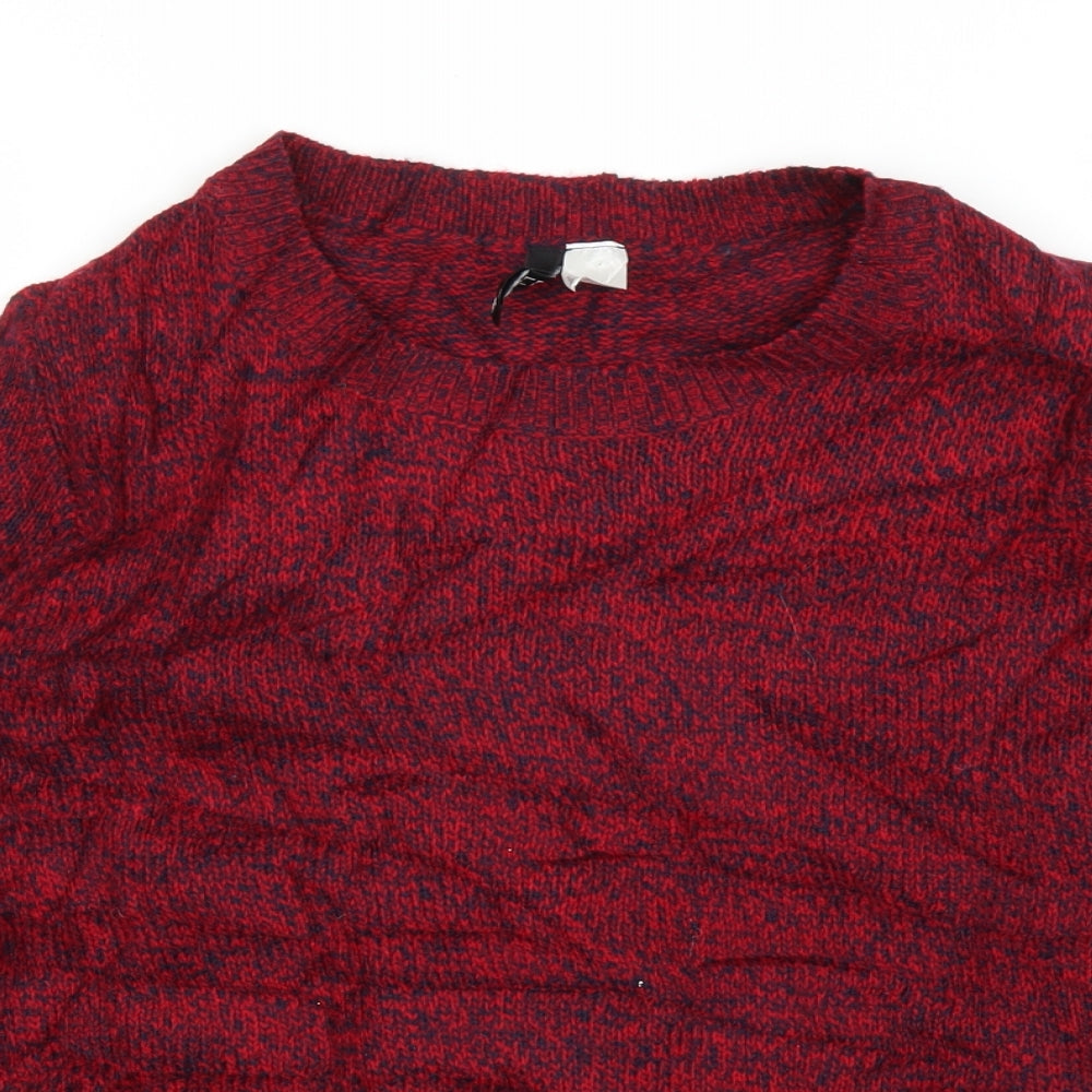 Womens UK Size M H&M Purple Pullover Jumper