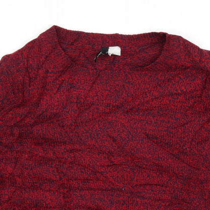 Womens UK Size M H&M Purple Pullover Jumper