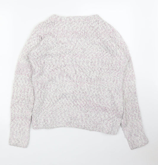 Womens UK Size S Isle Pink Pullover Jumper