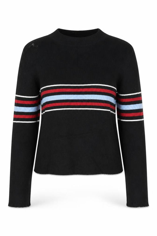 Womens UK Size M Cooperative Black Basic Blouse