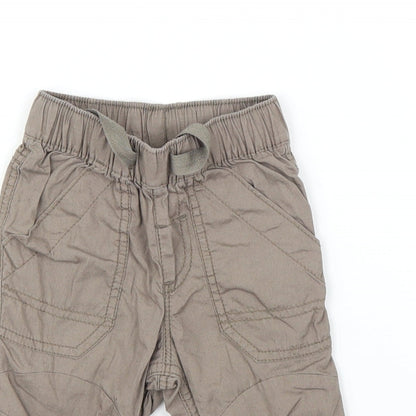 NEXT Boys Brown   Cargo Trousers Size 3-6 Months
