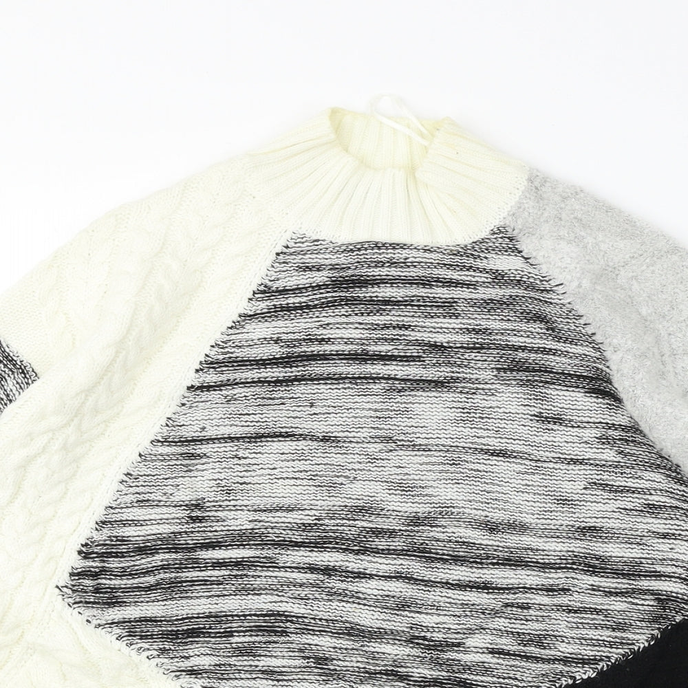 F&F  Womens White   Pullover Jumper Size 8