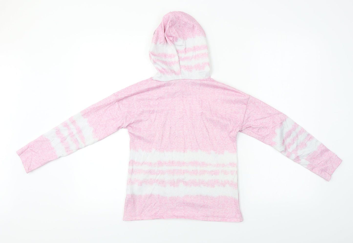 Matalan Girls Pink   Pullover Hoodie Size 9 Years