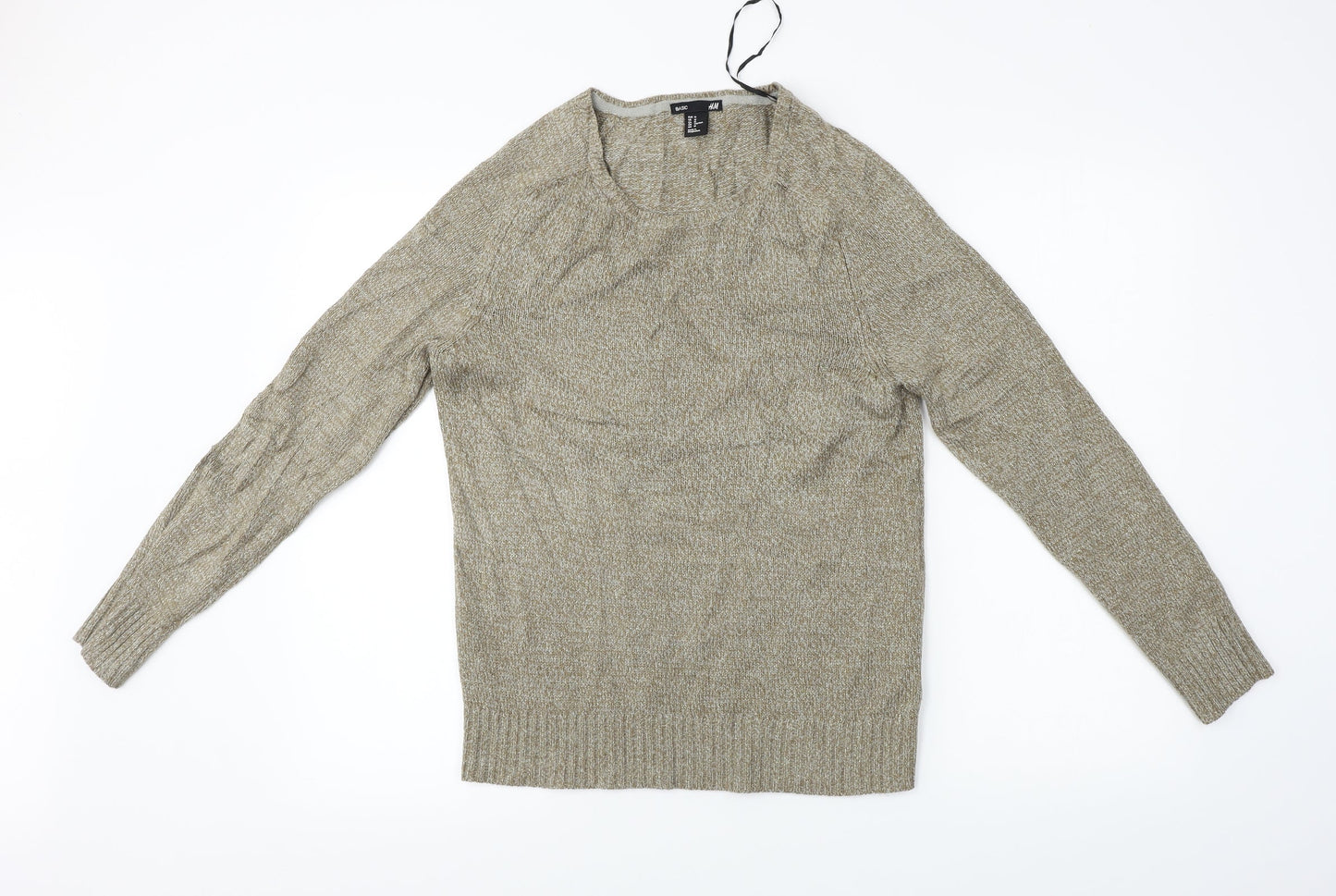 Womens UK Size M H&M Brown Pullover Jumper