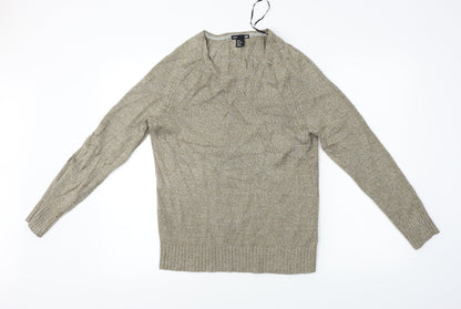 Womens UK Size M H&M Brown Pullover Jumper