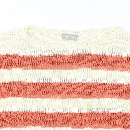 Womens UK Size L Wallis Beige Pullover Jumper