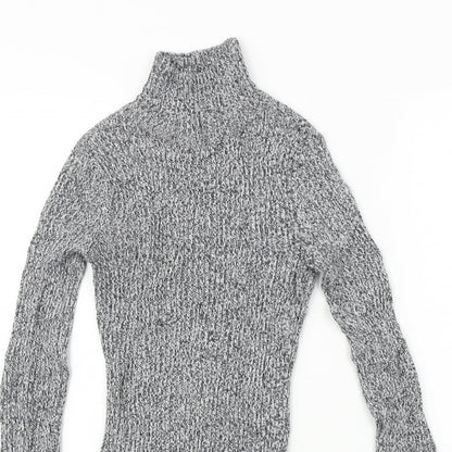 Womens UK Size S L.O.G.G Grey Pullover Jumper