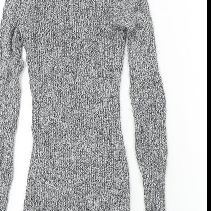 Womens UK Size S L.O.G.G Grey Pullover Jumper
