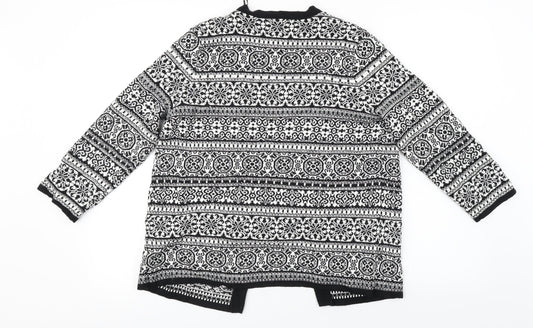 F&F Womens Black   Cardigan Jumper Size 8