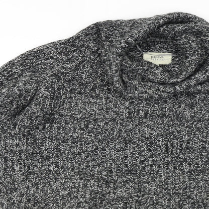 Papaya  Womens Grey   Pullover Jumper Size M