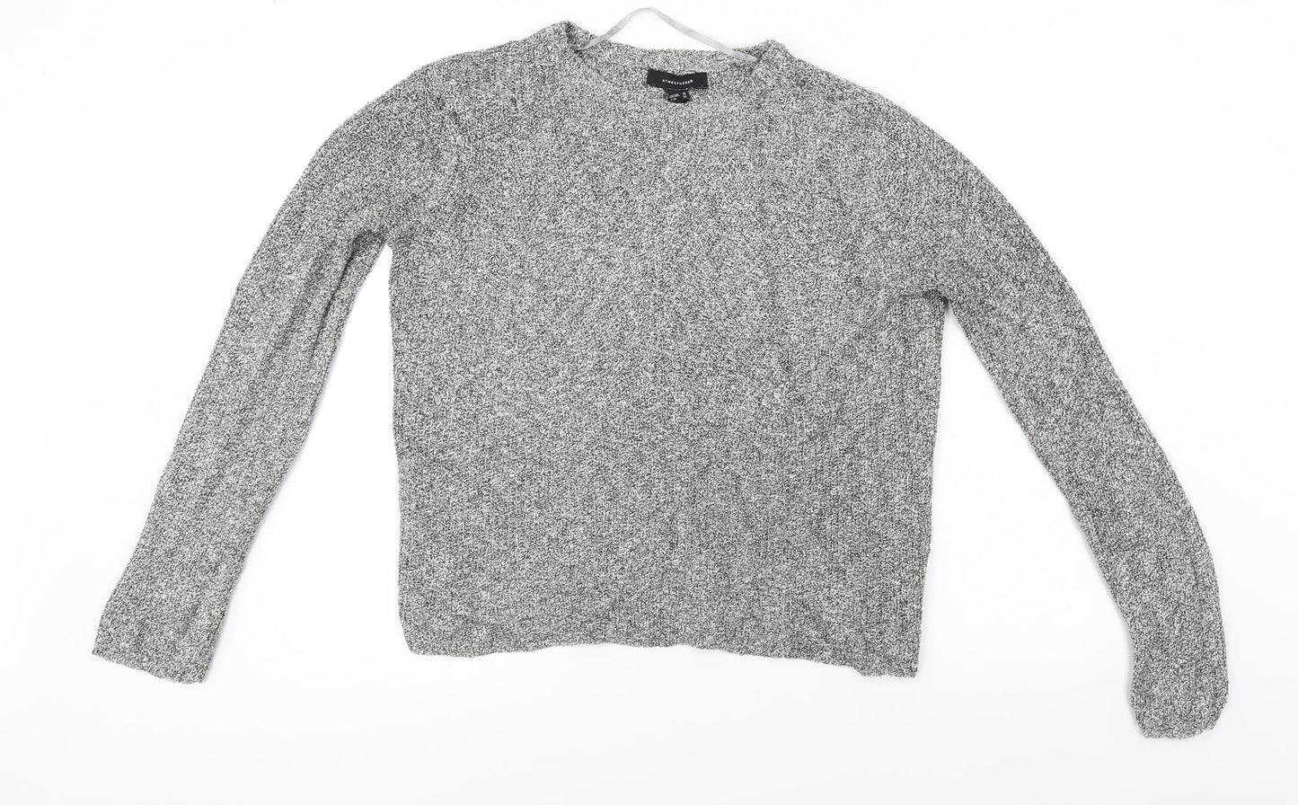 Womens UK Size 10 Atmosphere Grey Pullover Jumper