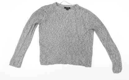 Womens UK Size 10 Atmosphere Grey Pullover Jumper