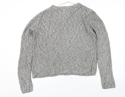 Womens UK Size 10 Atmosphere Grey Pullover Jumper