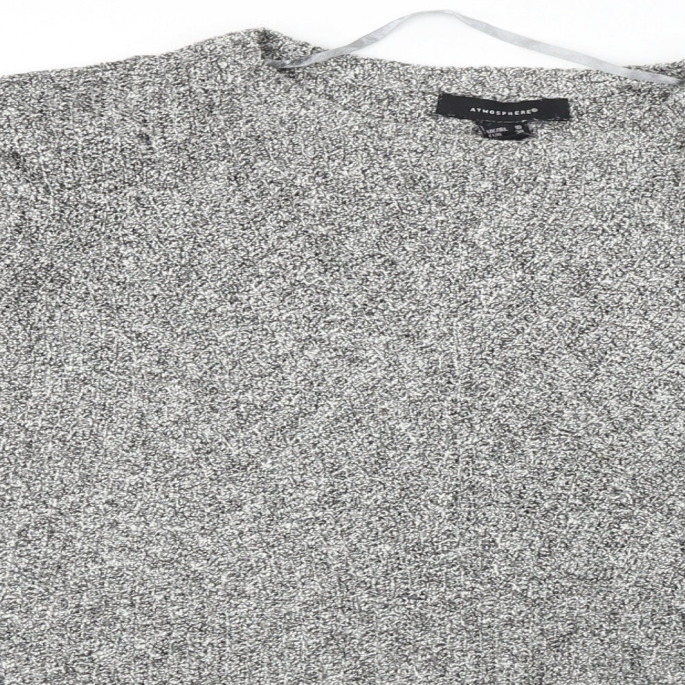 Womens UK Size 10 Atmosphere Grey Pullover Jumper