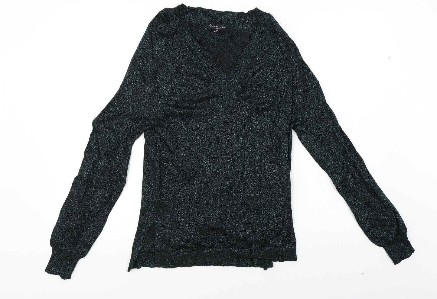 F&F Womens Green   Pullover Jumper Size 8