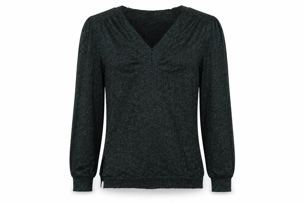 Womens UK Size 8 F&F Green Pullover Jumper