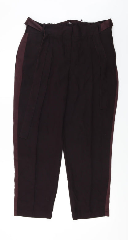 Womens UK Size 16 NEXT Regular Fit  Purple Trousers