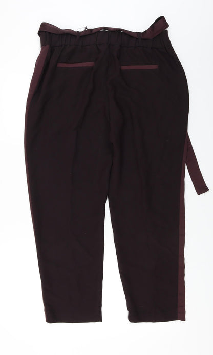 Womens UK Size 16 NEXT Regular Fit  Purple Trousers