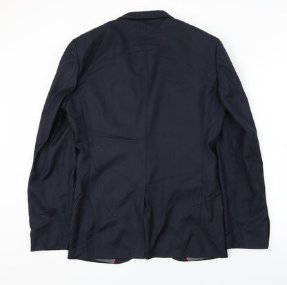 Mens UK Size 38 NEXT Regular Blue Suit Jacket