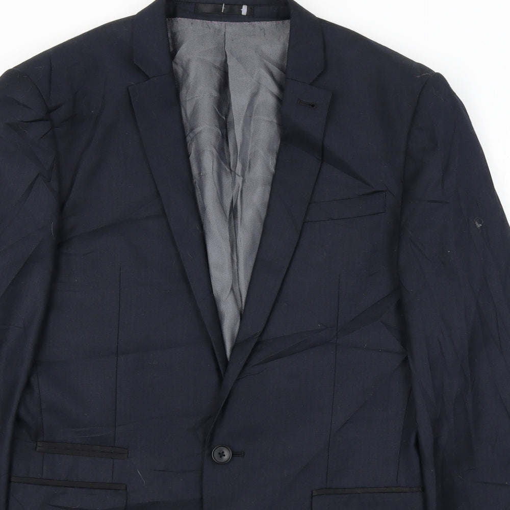 Mens UK Size 38 NEXT Regular Blue Suit Jacket