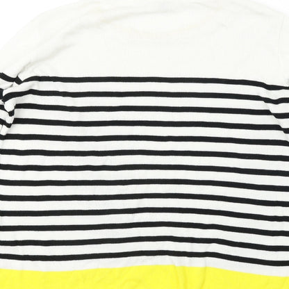 Womens UK Size 10 Dorothy Perkins White Pullover Jumper