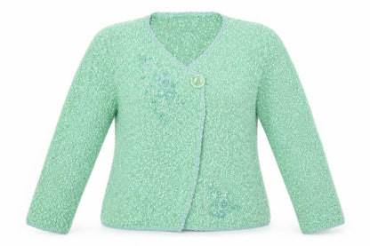 Womens UK Size L Preworn Green Pullover Jumper