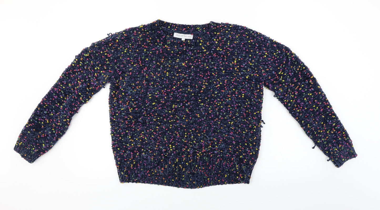 Out of the Mist  Womens Blue   Pullover Jumper Size S