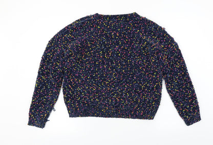 Out of the Mist  Womens Blue   Pullover Jumper Size S