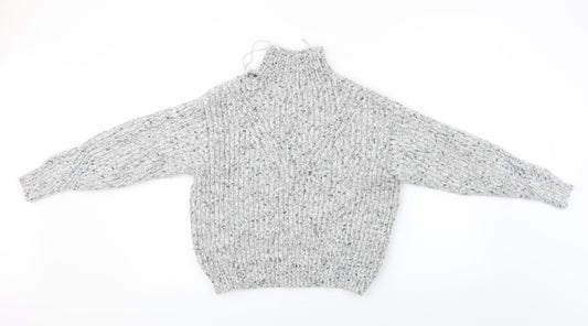 Womens UK Size XS Marks and Spencer Grey Pullover Jumper