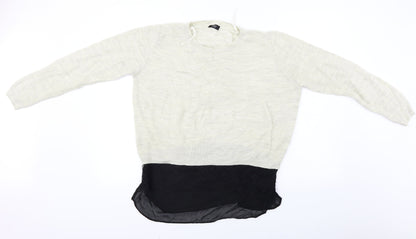 F&F  Womens Beige   Pullover Jumper Size 12