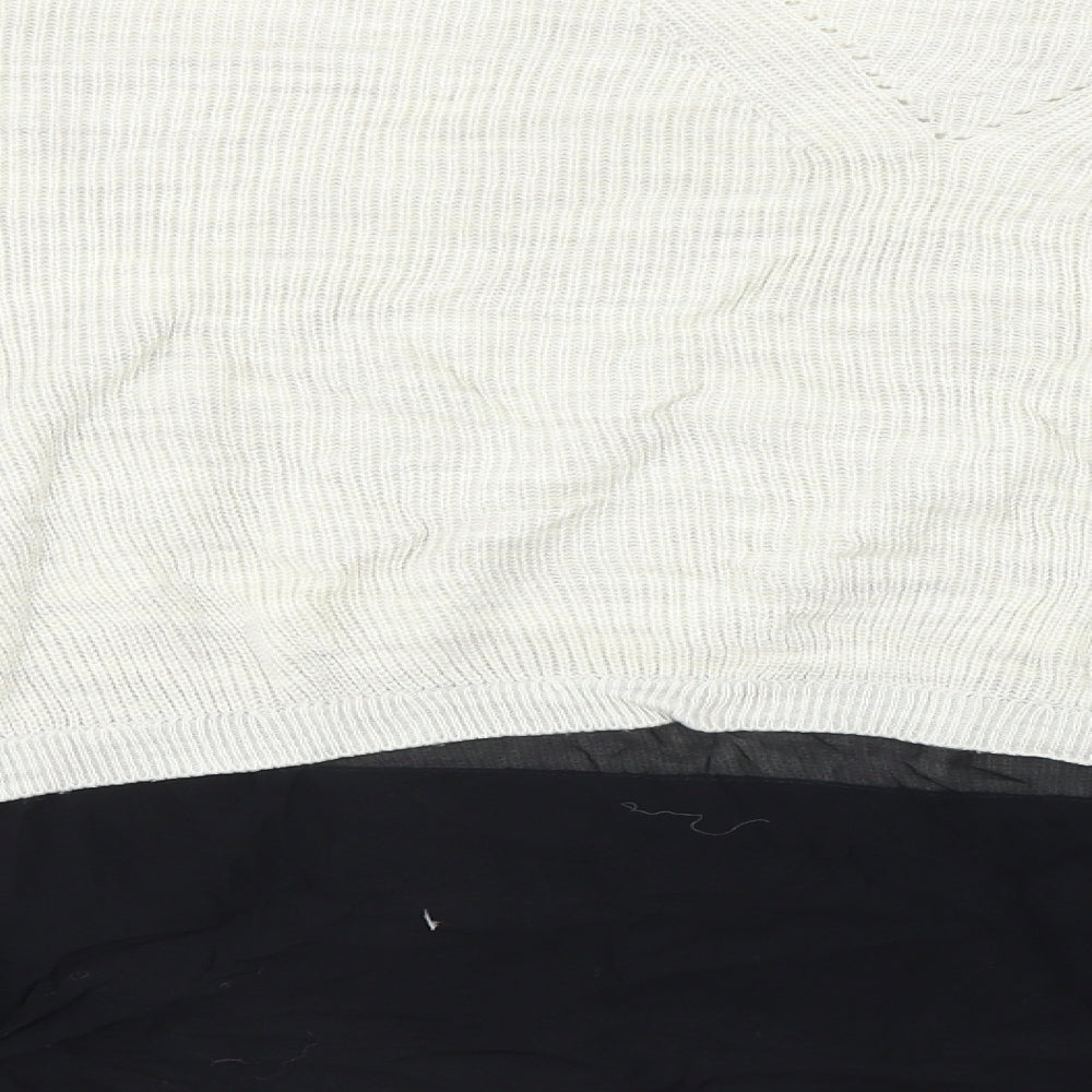 F&F  Womens Beige   Pullover Jumper Size 12